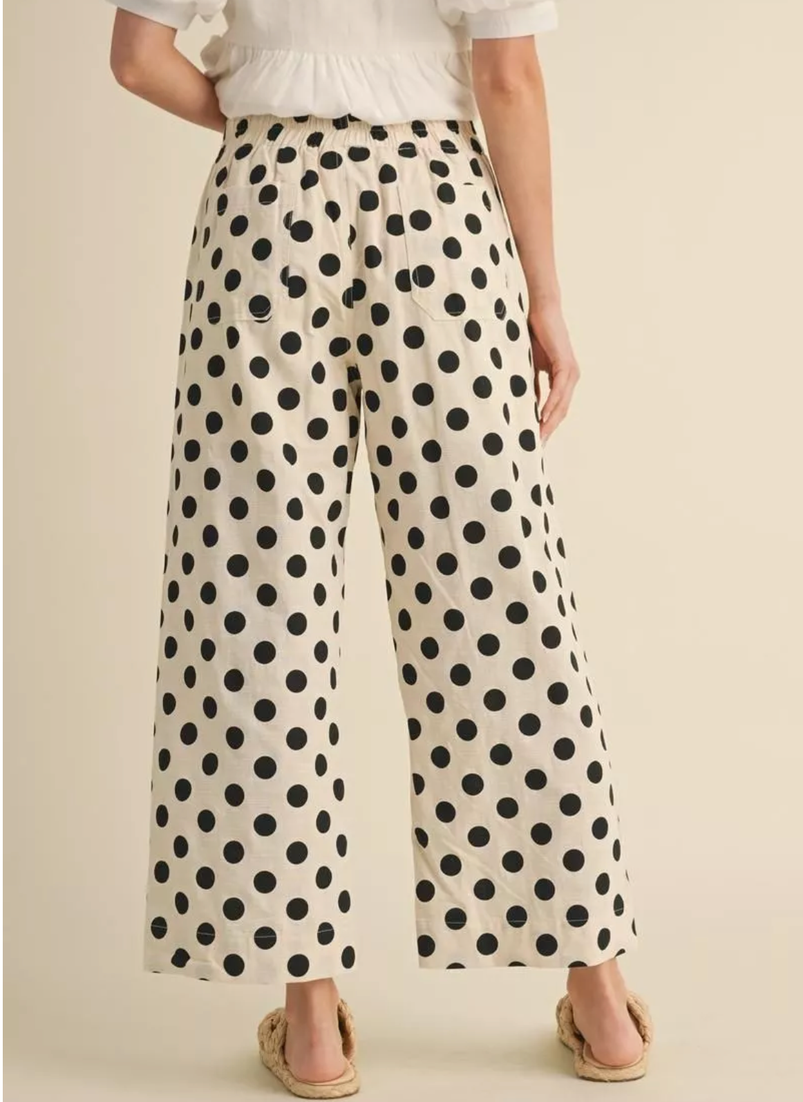 polka dot pants