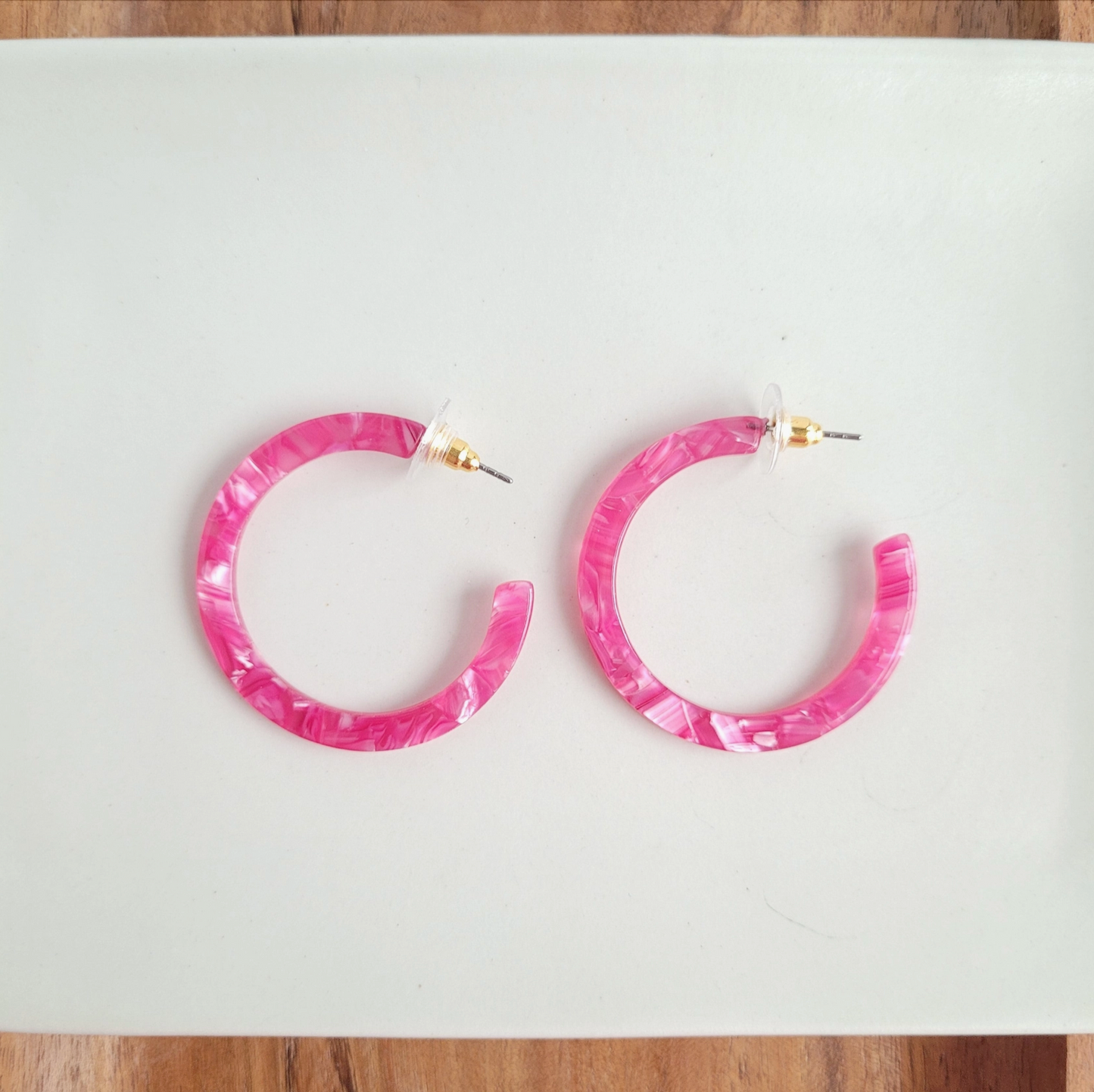 camy raspberry hoops